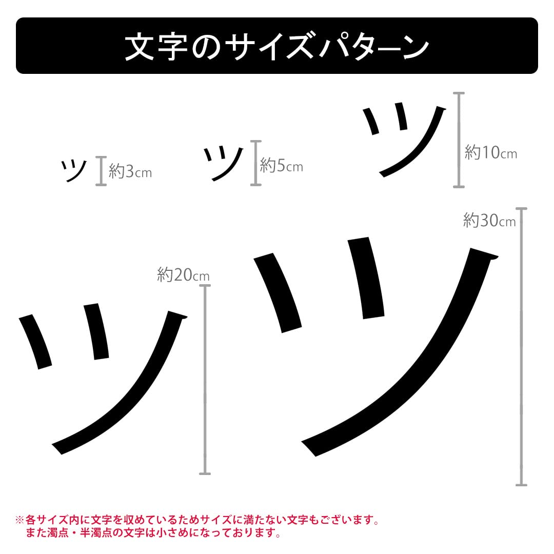 Amazon.co.jp: Katakana Sticker From One Character 030634