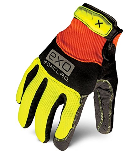 Ironclad EXO-HVP-04-L Hi-Viz Pro Gloves