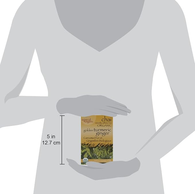 Té chai orgánico sin cafeína 18 saquitos miniatura 8