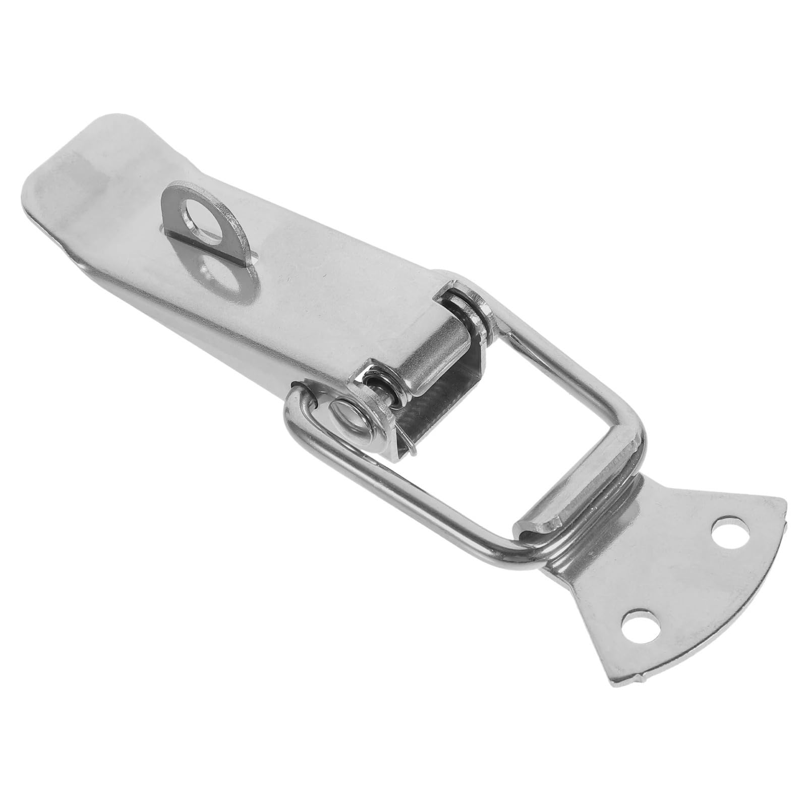 4 Pcs Metal Lock Replacement Catch Suitcase Latch Buckle Wooden Box Hasps Classic Design for Cabinet