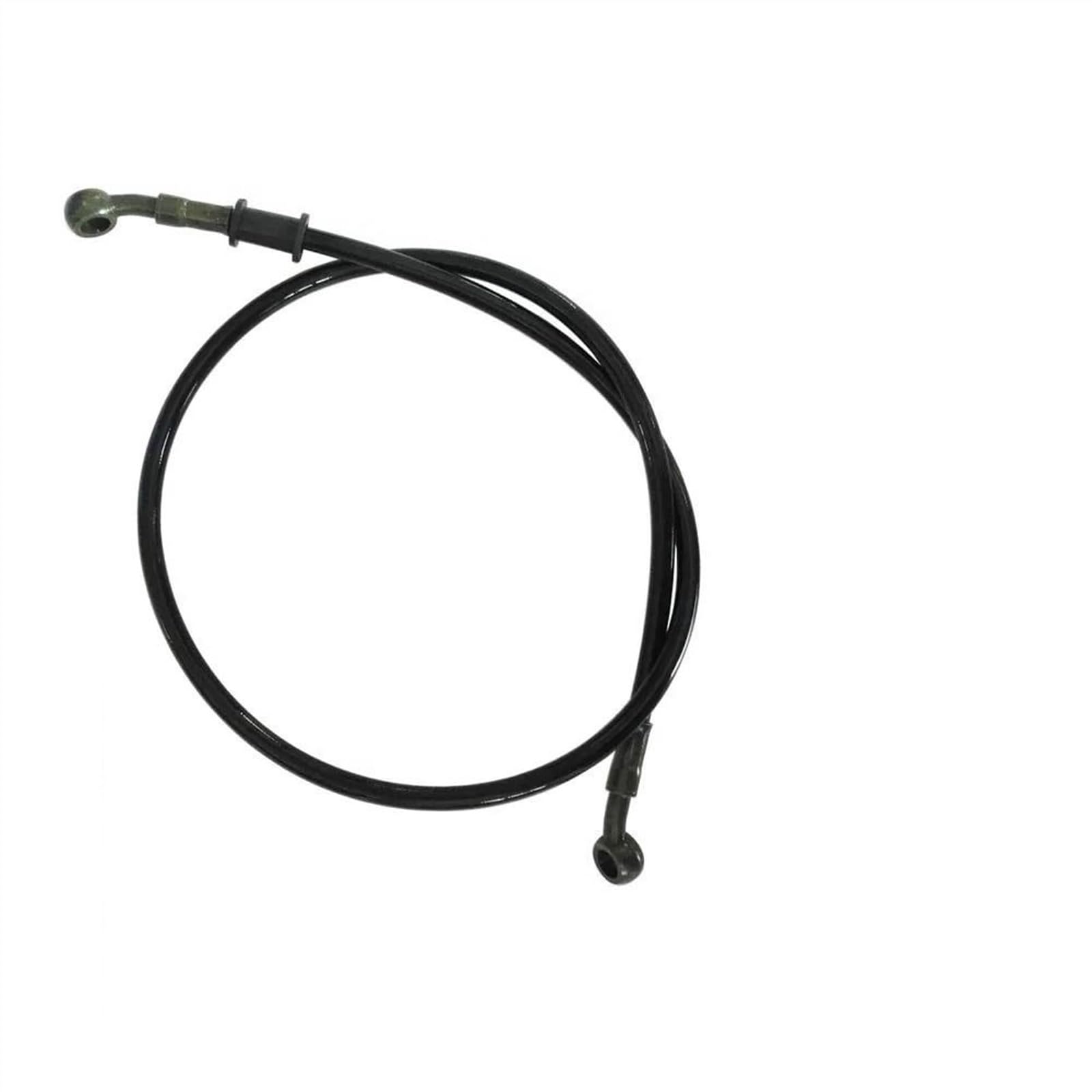 Ksxzw Black- Silver Motorbike Part Motorcycle Brake Oil Hose 28 Degree Dia 10Mm 600Mm/60Cm Motorbike Accessories
