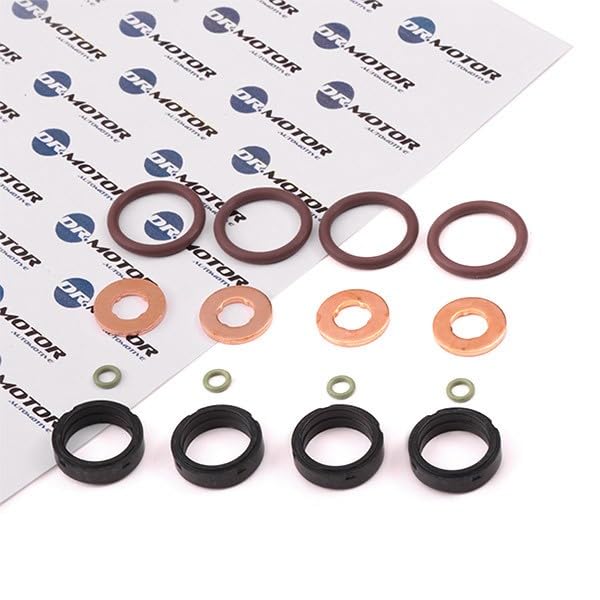 DR.MOTOR AUTOMOTIVE Kit guarnizioni, Iniettore DRM017SL | Compatibile con: OPEL ASTRA G Cabriolet, ASTRA G Caravan, ASTRA G CC, ASTRA G Coupe, ASTRA G Kasten/Kombi, ASTRA G Stufenheck