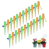 Bearbro Sistema de Riego Automático por Goteo, Riego por Goteo Automático Kit de Irrigación para Bonsáis y Flores, Ideal Dispositivo de Irrigación Automático en Vacaciones 【24 Piezas】