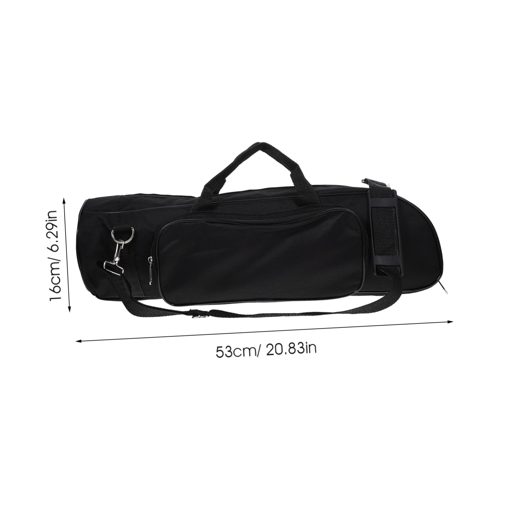 Yardwe Traverse Oxford Cloth Case for Trumpet Portable Trumpet Gig Bag Music Instrument Storage