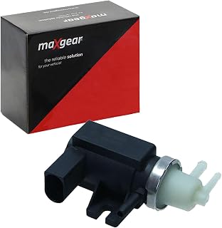 MAXGEAR 58-0230 Transductor de presión turbocompresor Válvula electromagnética Compatible con VW Golf IV Hatchback 1J1 Multivan T5 7HM, 7HN, 7HF, 7EF, 7EM, 7EN Passat B5 GP Variant 3BG, 3B6