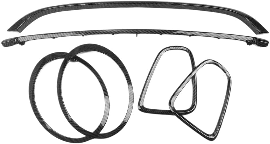 Taillight Eyebrow Cover Front Eyebrow Cover Grill Outline Trim Compatible With R55 R56 R57 R58 R59 2007-2015 JCW Style