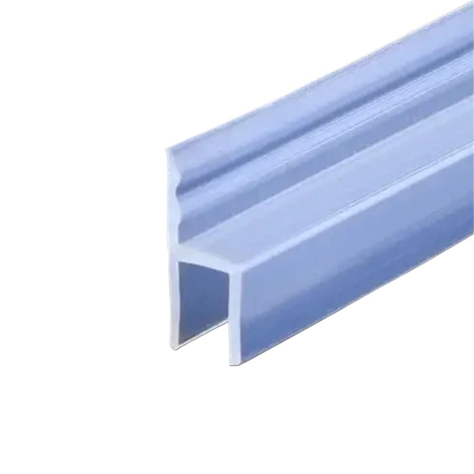 Tira Sellado Tiras De Sellado For Puertas Vidrio En Forma H/F/U, Silicona, For Baño, Ducha, Burletes, Cinta(H,6.0m,8mm)