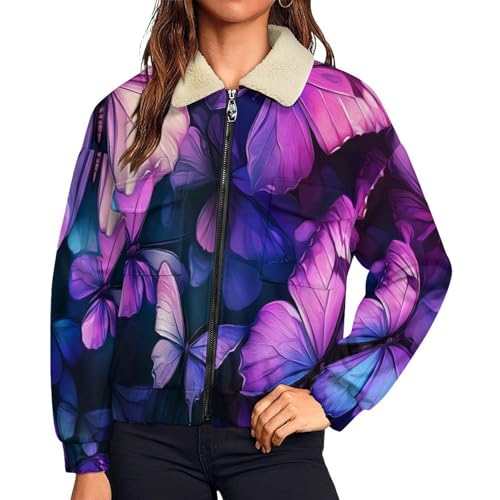 Chaqueta de forro polar para mujer con cremallera que elimina el frío corporal con estilo