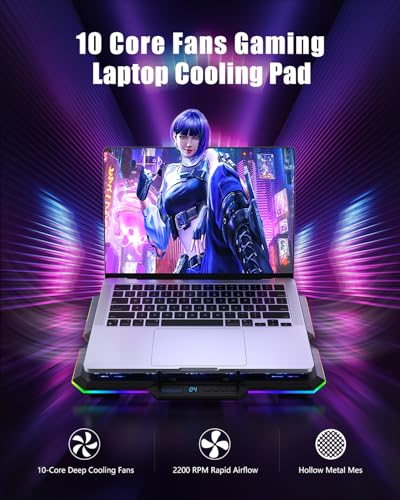 Laptop Cooling Stand with Fans
