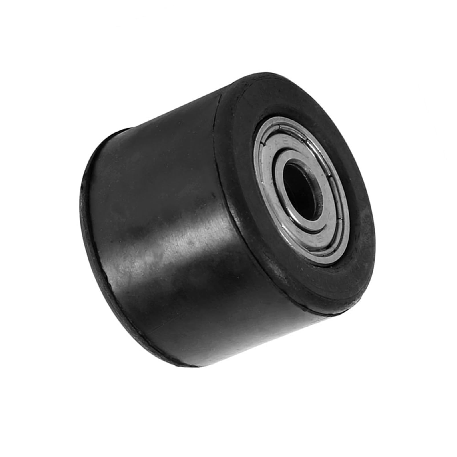 Guía del Tensor del Rodillo de Cadena,8mm Guía de Rueda de Polea Tensora de Rodillo de Cadena de Caucho Hierro,para Motocicleta Mini Bicicleta ATV