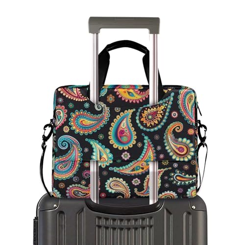 Funda Maletín para Portátil ALAZA Colorful Paisley miniatura 3