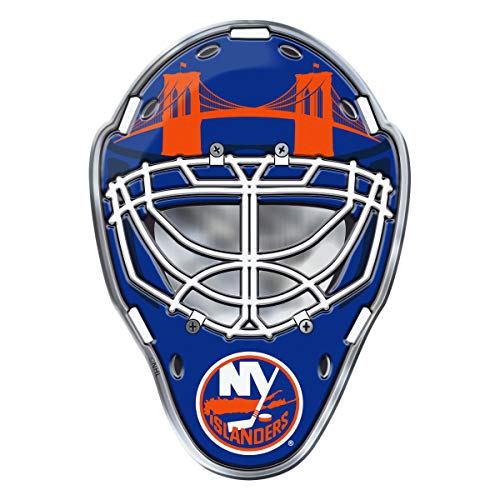 FANMATS NHL - New York Islanders Heavy Duty Aluminium Helmet Emblem