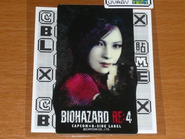 Amazon.co.jp: エイダ リアル バイオハザードRE:4 ステッカー B-SIDE