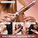 MESCOMB Airstyler 5 in 1, Warmluftbürste mit Auto-Wrap Lockenstab, Ionen Föhn, Volumenbürste & Glättbürste, Hairstyler zum Trocknen, Locken, Glätten, Volumen und Blowout, mit Reisetasche