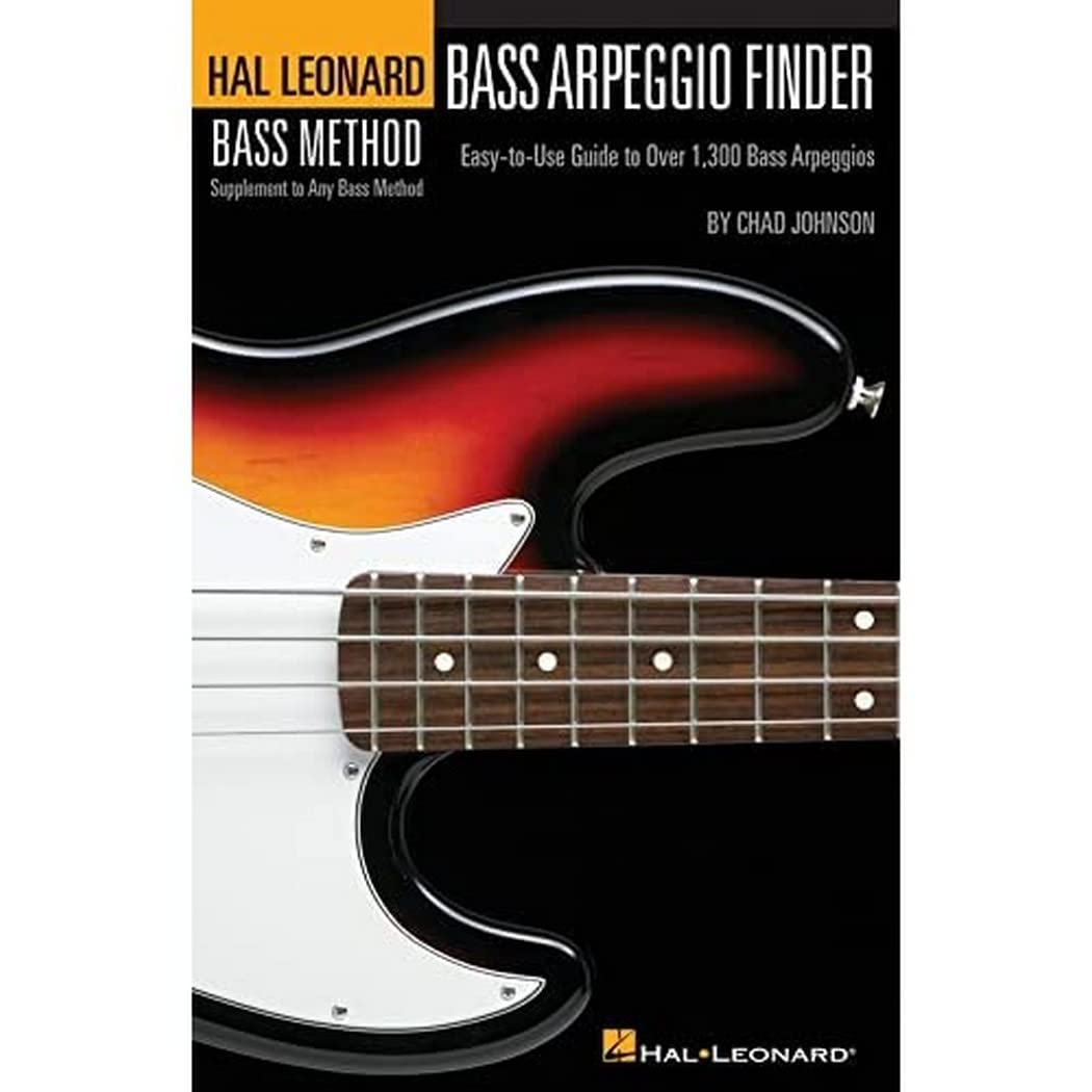 HAL LEONARD BASS METHOD BASS ARPEGGIO FINDER (SMALL FORMAT) BGTR: Easy-To-Use Guide to Over 1,300 Bass Arpeggios Hal Leonard Bass Method