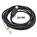 USB Guitar Cable,Ebetter USB Male to 6.5mm1/4 Mono Male Electric Guitar Cable Studio Audio Cable Jack Computer Recording Cable Connector Cords Adapter for Stage Instruments Recording Singing,3m/10ft