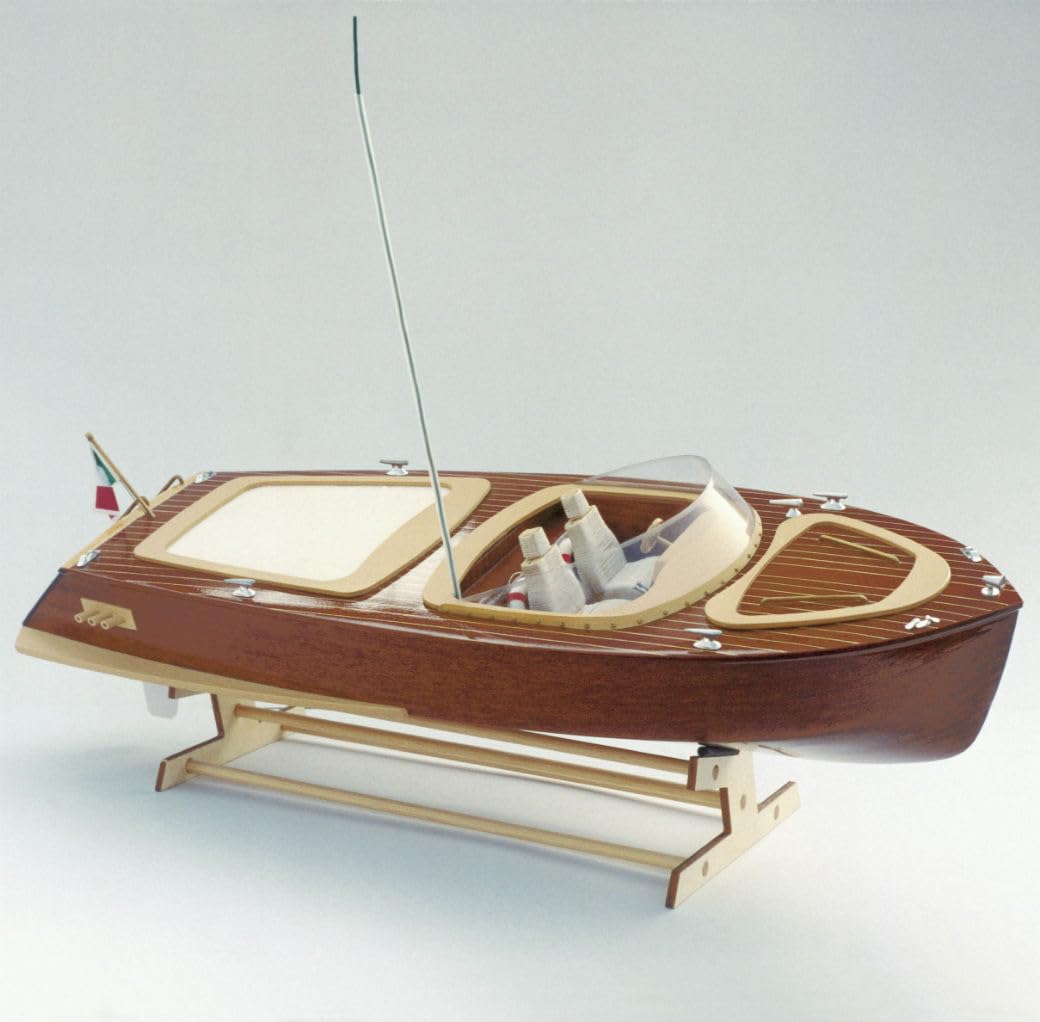 Mantua Model Mincio 704, Kit Modellismo Navale in Legno, Scala 1:20, Lunghezza 450 mm, Costruzione Tradizionale con Doppio Fasciame