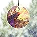 Disney - The Lion King - Circle of Life - Pride Rock Presentation of Cub - Simba - Thomas Kinkade - 3.5” Starfire Prints Hanging Glass Print Accessory | Packaged in Complimentary Velveteen Gift Bag