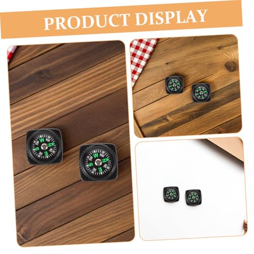 Set de 25 mini brújulas portátiles para actividades al aire libre miniatura 3
