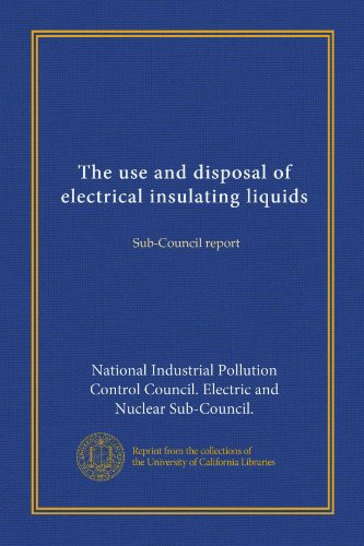  Uso e smaltimento di liquidi isolanti elettrici: relazione sub-Consiglio