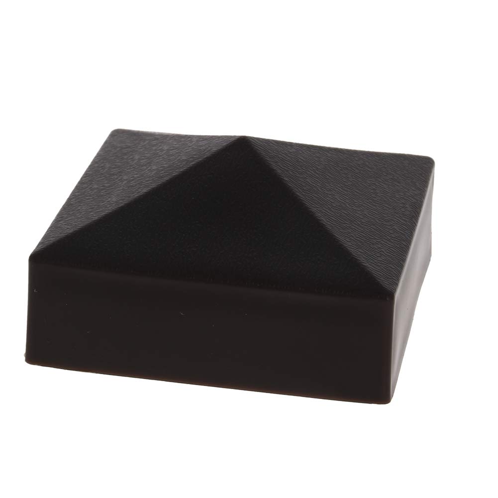 Mromax Brown Fence Post Plastic Cap Pick New Wood Fence Post Caps For Pressure Treated Wood 1Pcs 80X80mm