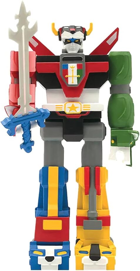 SUPER7 Voltron Shogun Reaction Action Figure, Multicolor