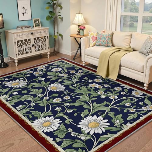 Tapis de fleurs bohèmes pour une chambre cocooning - 2