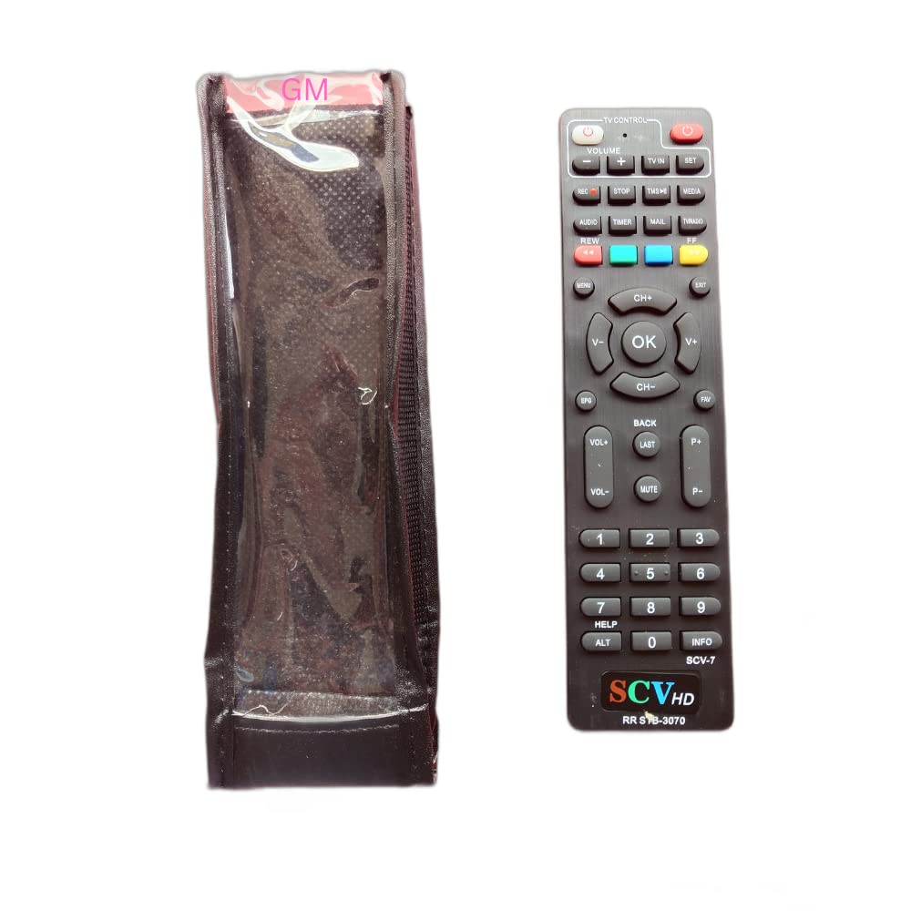 GM Universal Set Top Box Remote and Remote Cover (SCV HD Remote) (B0C1N8LDLJ) Amazon Price History, Amazon Price Tracker