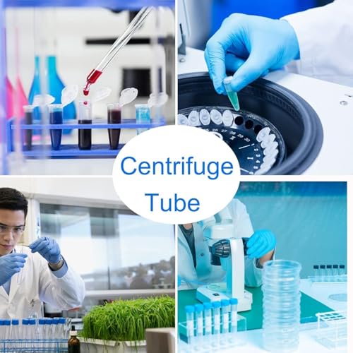 Arteya ATY000002 5Ml Microcentrifuge Tubes 200Pcs,Centrifuge Tubes With Attached Lid, Round Bottom Transparent Micro Centrifuge Sample Bottle Vials Container For Lab,Plastic Lab Snap Tubes,Clear Graduation thumb #6