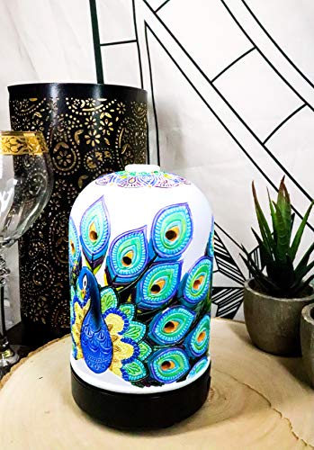 Difusor aromático eléctrico Ebros Gift diseño Pavo Real miniatura 2