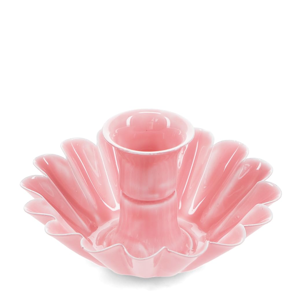 Rex London Rose Enamel Flower Candle Holder