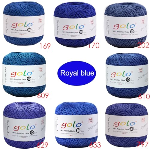Image of golo Crochet Thread Crochet Yarn for Crocheting Cotton Yarn for Hand Knitting 208