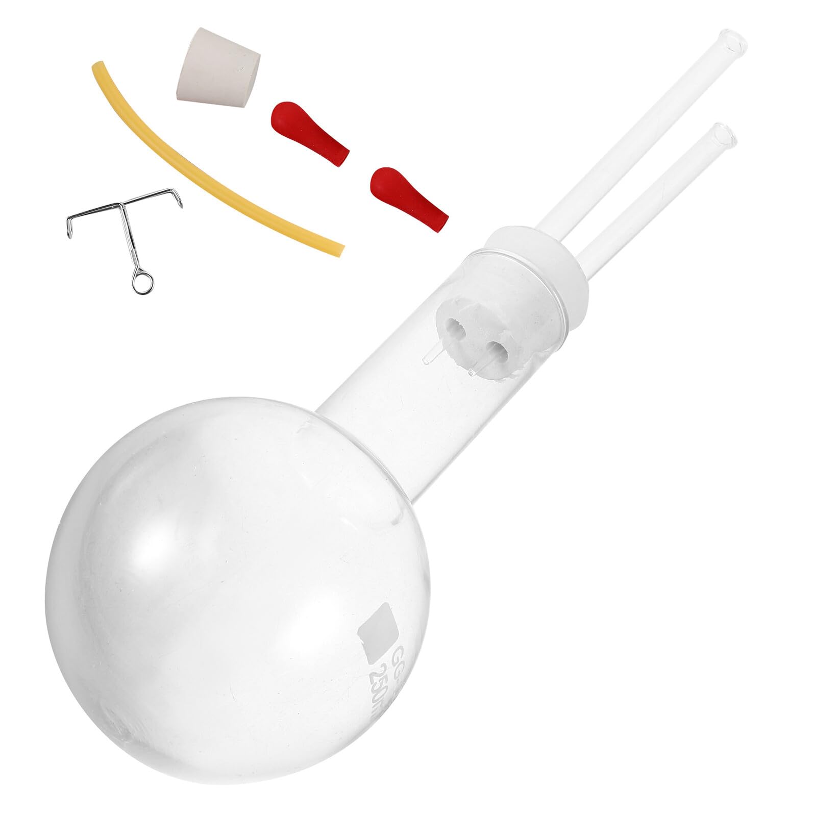 SHINEOFI Kit de Demostración Química para Laboratorio Escolar Dispositivo de Sifón para Aula de Química Material Didáctico para Secundaria Equipo Educativo de Experimentos con Gases