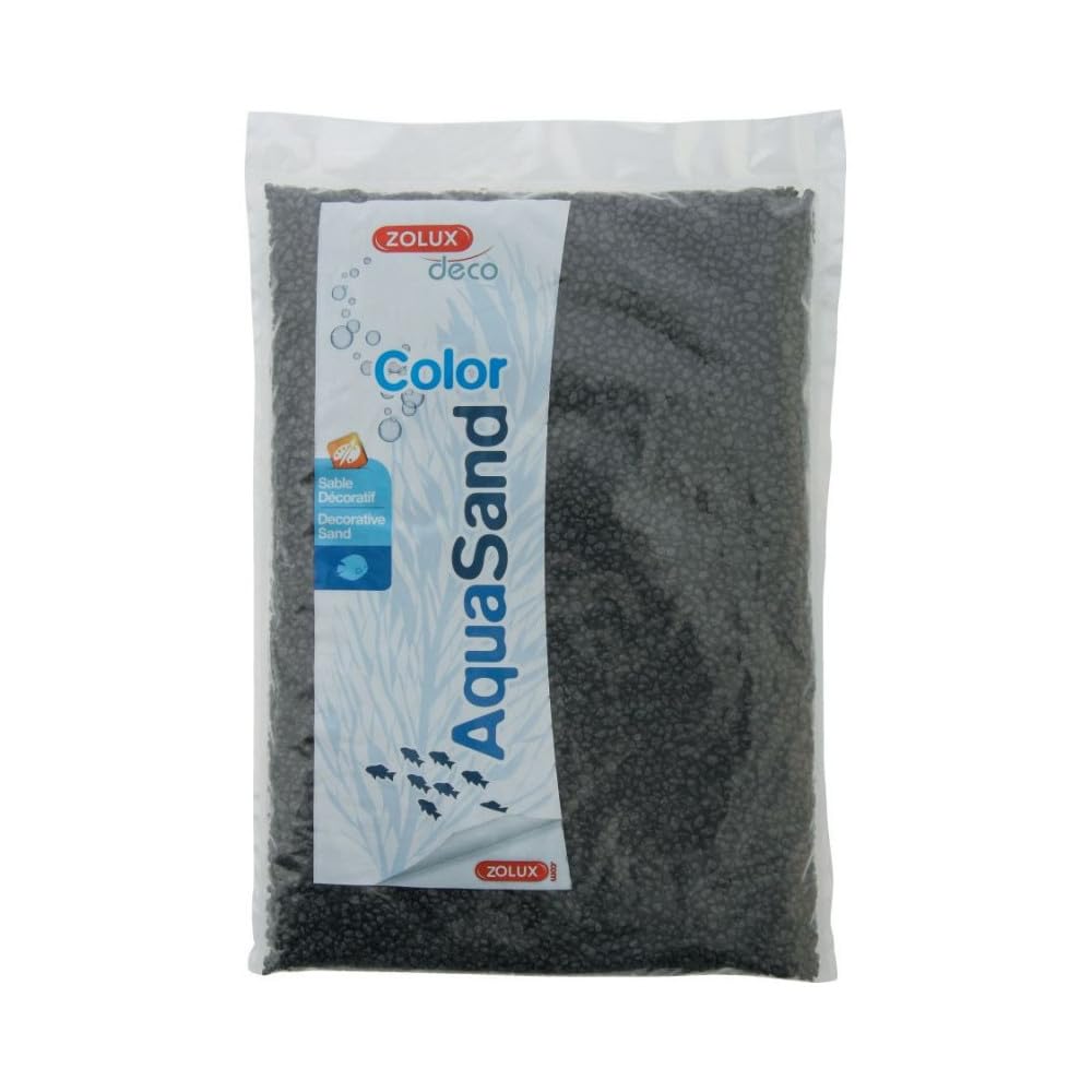 Zolux Aquasand Color Noir Ebene 1Kg