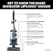 Shark Upright Vacuum, Navigator Lift-Away with Self-Cleaning Brushroll, HEPA Filter, Swivel Steering, Upholstery Tool & Pet Crevice Tool, Perfect for Pets & Multi-Surface, Teal, ZU503AMZ
