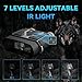 Night Vision Goggles with 32GB for Total Darkness,Digital Infrared Night Vision Binoculars with 3'' HD Screen for Observing and Recording Birthday Gifts for Men.