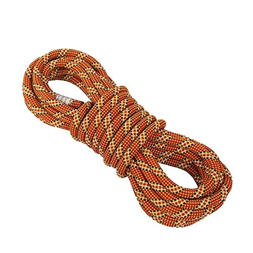Cuerda Escalada,Cuerda Paracord Cuerda dinámica de escalada de roca Senderismo al aire libre 9.8mm 10,5 mm Diámetro Diámetro Cuerda de potencia de alta resistencia Cuerda de cordón de seguridad Surviv