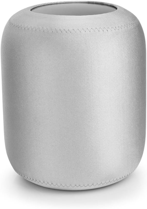 Waterproof Speaker Case, Speaker Protective Sleeve Compatible with Stereo Speakers Dustproof Protector Case, Black