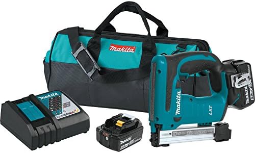 Makita XTS01T 18V LXT Lithium-Ion Cordless 3/8" Crown Stapler Kit (5.0Ah),