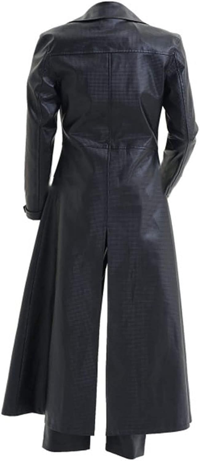 LP-FACON Trench en cuir pour uniforme de la Seconde Guerre Mondiale