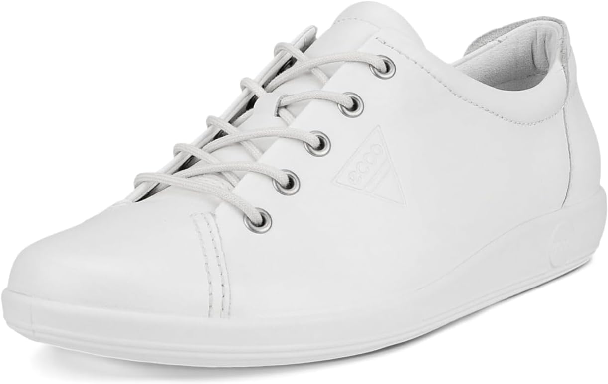 ECCO Women’s Soft 2.0 Casual Shoes, Gray, 42 EU