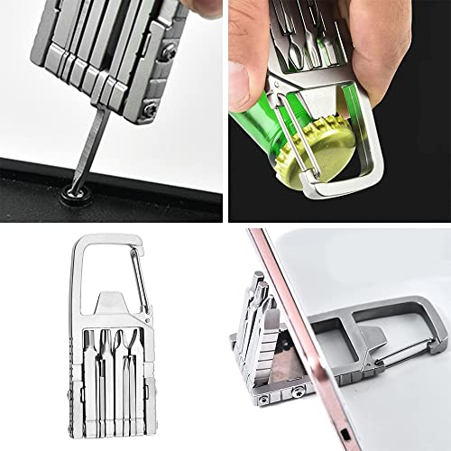 Tournevis multifonction pliable compact avec ouvre-bouteille de poche