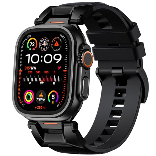 Bracelet Apple Watch Ultra 3 respirant Bandletic pour les randonnées et le sport outdoor