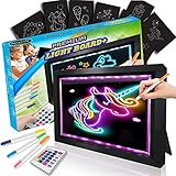 Light Drawing Board Pad, Writing Tracing Tablet Sketch Screen LCD - Awesome Gift