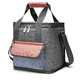 CREMALLERA IMPERMEABLE: La cremallera impermeable mejora el sellado y reduce eficazmente la pérdida de energía. Trabajamos arduamente para que disfrute de bebidas frías, frutas frescas y comida caliente. El uso de una cremallera impermeable de alta calidad puede minimizar la posibilidad de que se rompa la cremallera.