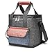 Bolsa del Almuerzo Hombres Mujeres Bolsa térmica Picnic cámping Beach Barbacoa pequeña Gris 10L