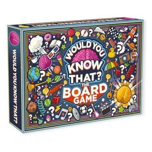 Would You Know That? The Ultimate Quiz Trivia Board Game | Board Games | Family Games | Party Games | Adult Games | Christmas Party Games | Board Games for Adults | Card Games
