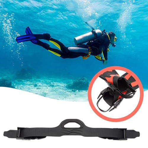 Correas de repuesto para aletas de buceo ajustables con hebillas 2