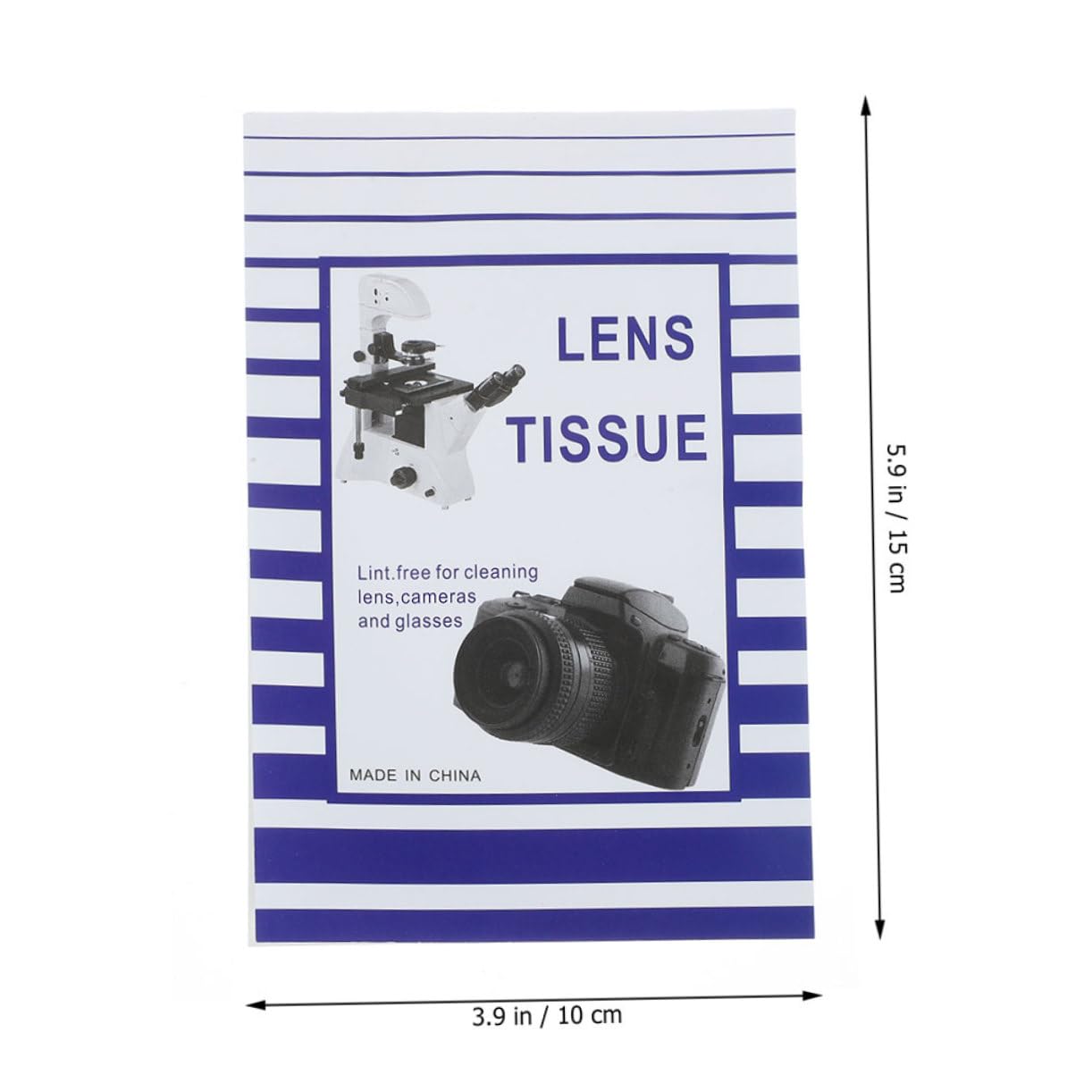 FOMIYES 6 Lens Paper Lens Tissue Paper Lenses Wipes for Glasses Lens Cleaning Wipes Spectacle Wipes Lens Cleaning Paper Tissue Glasses Cleaning Wipes Eyeglass Cleaner Wipes Glasses Cleaner