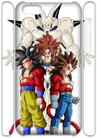 Ira Bunville Ira Bunville the Omega Shenron Saga Goku, Vegeta and Gogeta Ssj4, Omega Shenron Dragon Ball Gt IPhone 5C Case, Iphone 5c Cases for Girls with Designs {White}